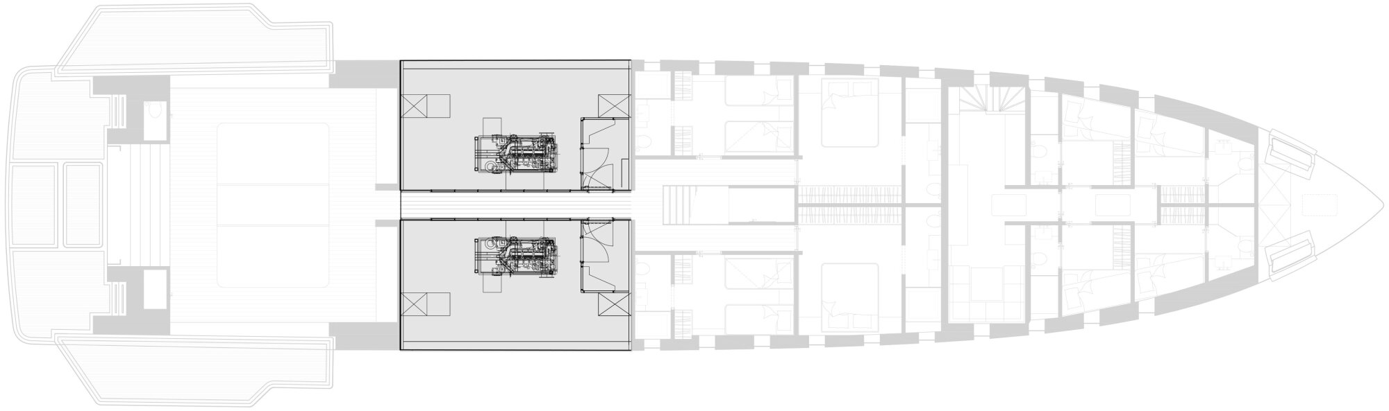 Floorplan of Sea Rover - Ground floor.