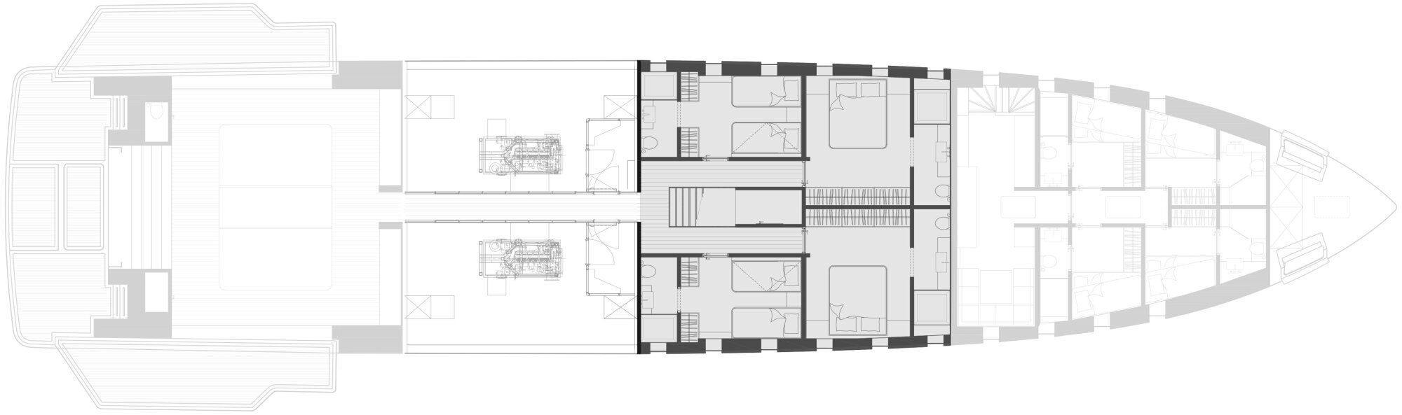 Floorplan of Sea Rover - Ground floor.